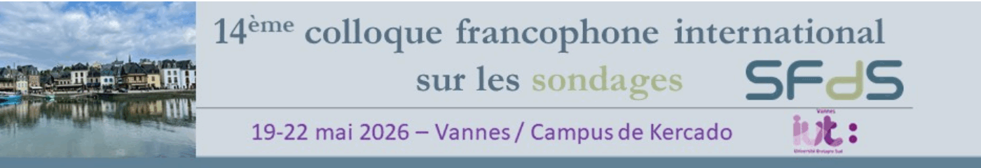 14ème colloque sondages – 20 au 22 mai 2026