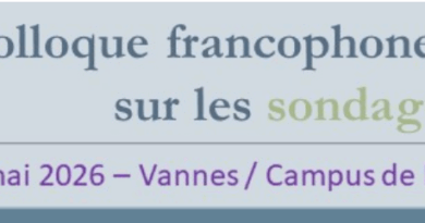 14ème colloque sondages – 20 au 22 mai 2026